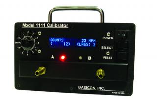 Traffic counter calibrator and tester